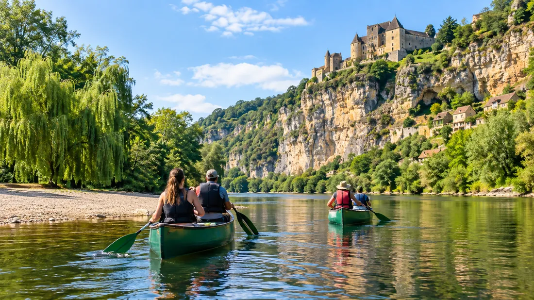 Canoe the Dordogne